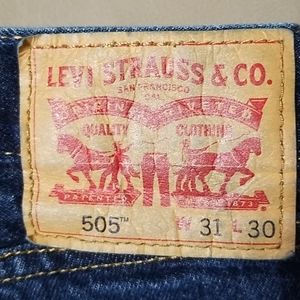 Men 505 Levi's Jeans